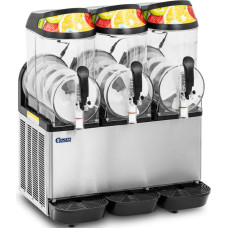 Royal Catering Granitor slush sorbeta dzērienu automāts triple LED 3 x 12 l 960 W