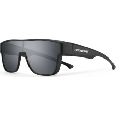 Rockbros Velobrilles ar polarizētu rāmi un UV 400 filtru, pelēkas