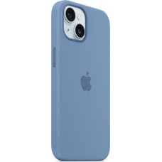 MT0Y3ZM|A Apple Silicone Magsafe Cover for iPhone 15 Winter Blue (Damaged Package)