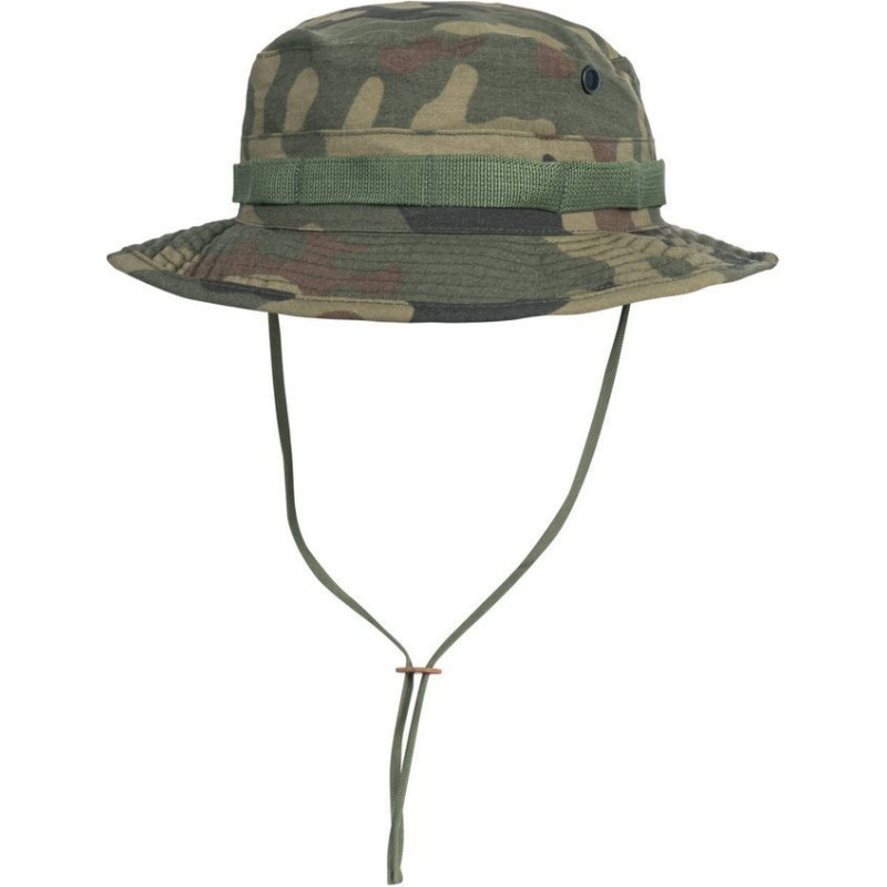 Helikon - Boonie cepure ar vāku - PolyCotton Ripstop - Polish Woodland - KA-BON-PR-04 (XL)