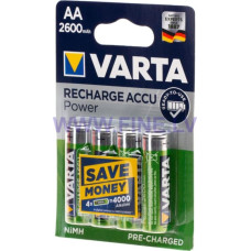 Varta AA Rechargable 2600mAh 4pcs