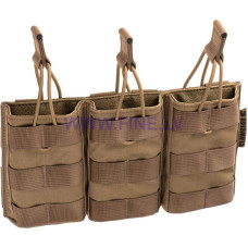 Clawgear 5.56mm Open Triple Mag Pouch Core