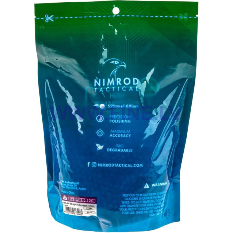 Nimrod 0.32g Bio BB High Performance 3125rds
