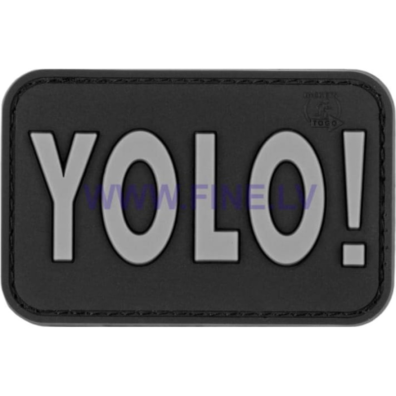 JTG YOLO Rubber Patch