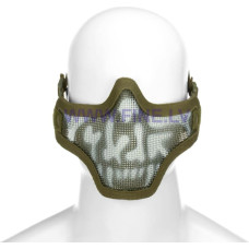 Invader Gear Steel Half Face Mask Death Head