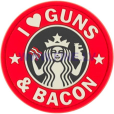 JTG Guns and Bacon Rubber Patch