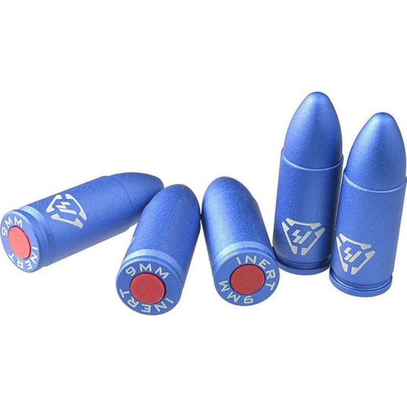 Strike Industries - Alumīnija manekens apaļ&scaron; 9x19mm Para - 5 gab