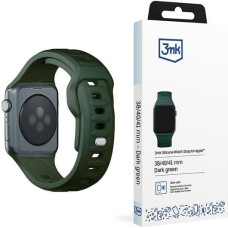 3MK Silicone Watch Strap ciemnozielony| dark green dla Apple Watch 38|40|41mm