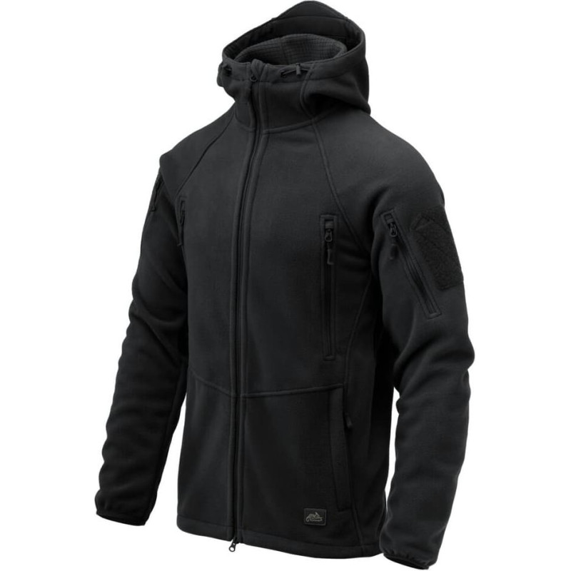 Helikon - Patriot Mk 2 flīsa sporta krekls - Melns - BL-PJ2-FH-01 (L)