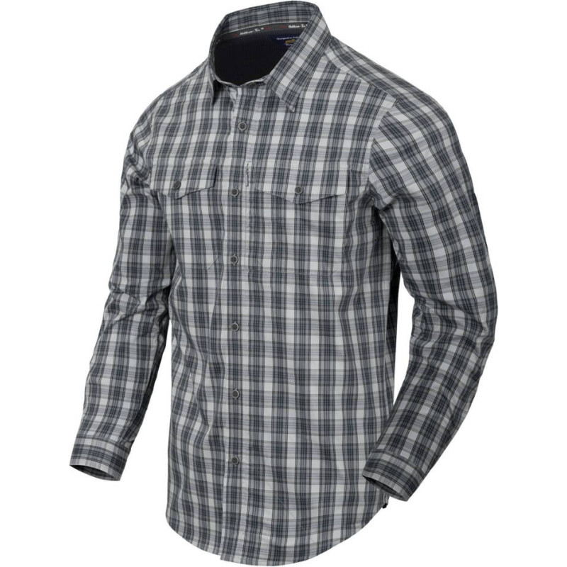 Helikon - Krekls Covert Concealed Carry - Miglains pelēks pleds - KO-CCC-CB-PC (3XL)
