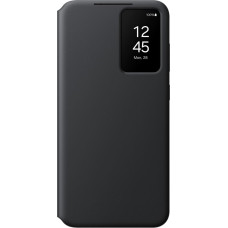 Samsung Oriģināls Smart View Wallet maciņš ar pārloku priekš Galaxy S24+, melns
