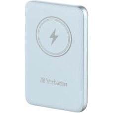 Verbatim Powerbank indukcyjny `n` Go 15W 5000mAh Wireless Magnetic niebieski|blue 32242