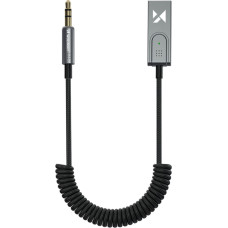 Wozinsky Audio adapteris ar Bluetooth 5.3 uztvērēju un AUX miniJack 3,5 mm savienotāju un USB-A