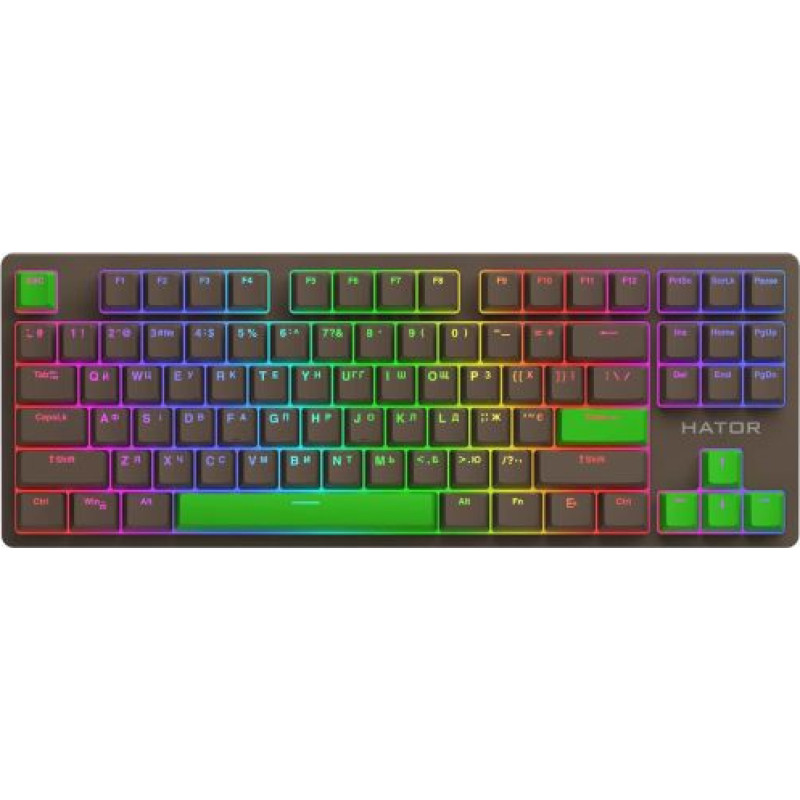 Hator HTK-527 Rockfall 2 Mecha TKL Autograph edition Spēļu klaviatūra EN|UA|RU