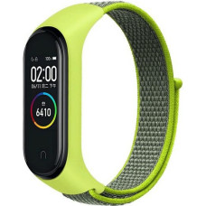 Beline pasek Mi Band 7|6|5|4|3 NylonLoop żółty|yellow