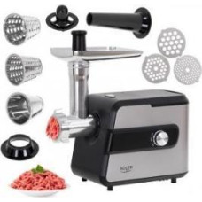 Adler Meat mincer with a shredder AD 4813 Silver|Black  600 W  Number of speeds 2  Throughput (kg|min) 1