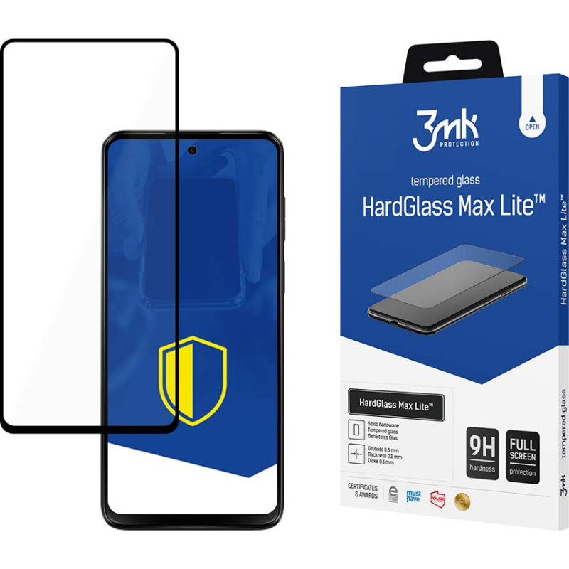 Motorola Moto G23 - 3mk HardGlass Max Lite™ screen protector