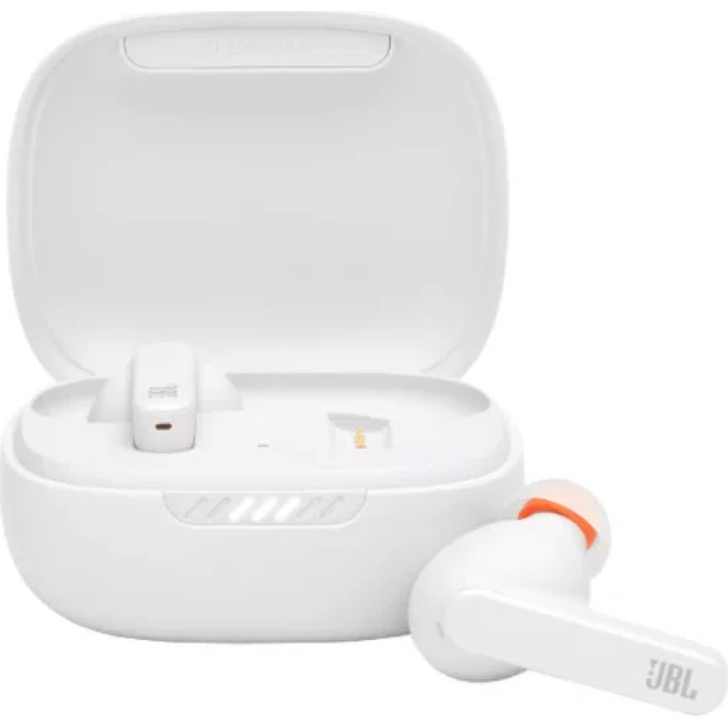 JBL Live Pro+ True Wireless trokšņu slāpēšanas bezvadu austiņas baltas krāsā