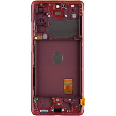 LCD display +Touch Unit Samsung G781 5G Galaxy S20 FE Cloud Red (Service Pack)