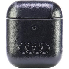 Audi Leather Big Logo AirPods 1|2 cover   czarny|black AU-AP-GT|D3-BK