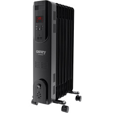 Electric oil heater with remote control CAMRY CR 7812  7 ribs  1500 W black