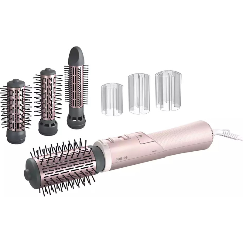 Jaunums! PHILIPS Air Styler Essential matu veidotājs  1000W  rozs BHA735|00