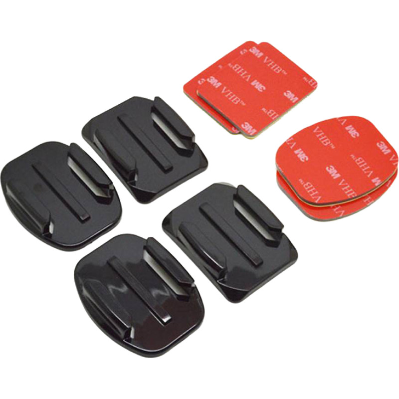 Set of Flat and curve adhesive mount Telesin 3M for GoPro (GP-BRK-004)