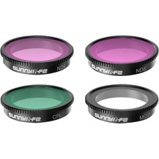 Sunnylife Set of 4 filters MCUV+CPL+ND4+ND8 Sunnylife for Insta360 GO 3|2