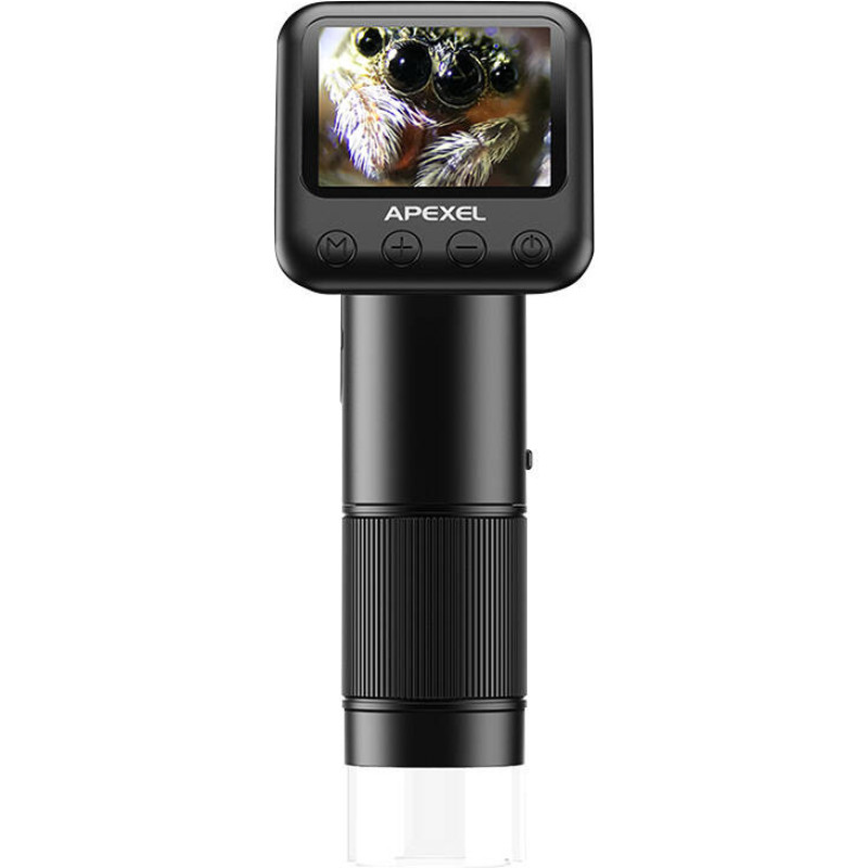 Apexel APL-MS008 LCD digital microscope (black)