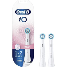 Oral-B Replaceable Toothbrush Heads iO Gentle Care For adults  Number of brush heads included 2  White