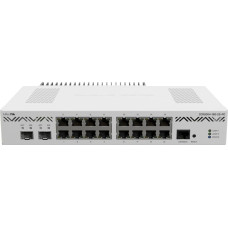 Mikrotik CCR2004-16G-2S+PC | Maršrutētājs | 16x RJ45 1000Mb|s, 2x SFP+