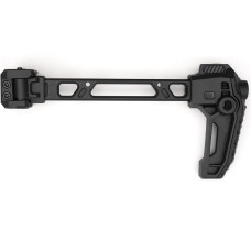 Strike Industries - Buttstock Strike FSA Dual Folder Stock - QD Sling - Melns - SI-FSA-DUAL-STOCK