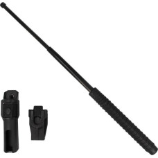 Euro Security Products (Esp) ESP - Rūdīta paplašināma zizlis ar turētāju - 23" - Papildus rokturis - Melns - ExB-23H BLK BH-55