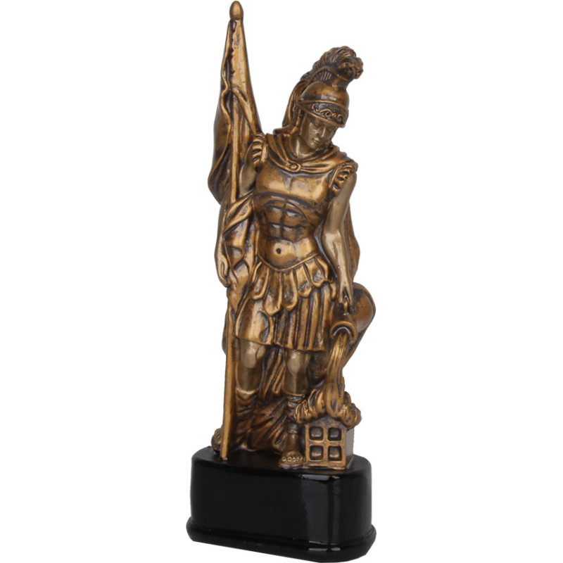 Tryumf Ugunsdzēsēja statuete - FLORIAN / 24 cm / brūna