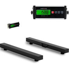 Steinberg Systems Slīdošās gaismas skalas digitālais LCD Bluetooth 1500 / 0,5 kg 100 x 10 cm