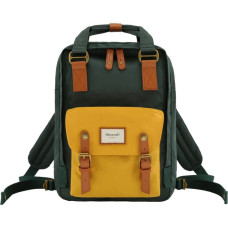 Himawari 188L 14'' laptop backpack (green-yellow)