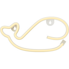 Forever Light Neon LED Light WHALE warm white Bat + USB FLNE09 Forever Light