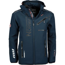 Inny Geographical Norway Royaute Assor B Men 068 M WW1975H/GN/Navy / Black softshell jacket