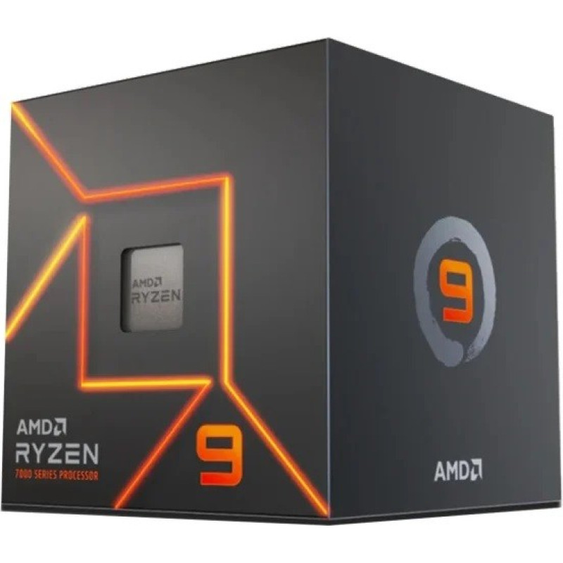 AMD Ryzen 9 7900 3 7 AMD7 AMD 7 GHz (100-100000590BOX) (100100000590BOX)