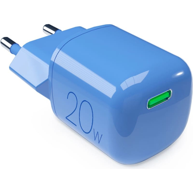 Puro Elektrik Puro 20W GaN USB-C Wall Charger - Blue
