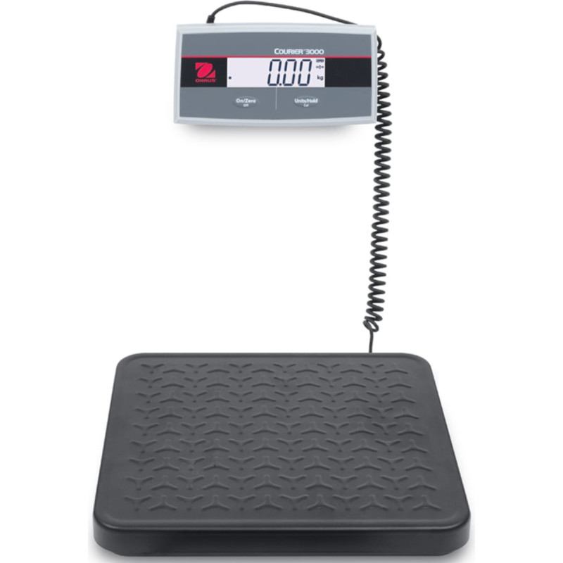 Ohaus Pasta platformas svari paku sūtī&scaron;anai COURIER 3000 LCD 33x32cm 35Kg / 20g