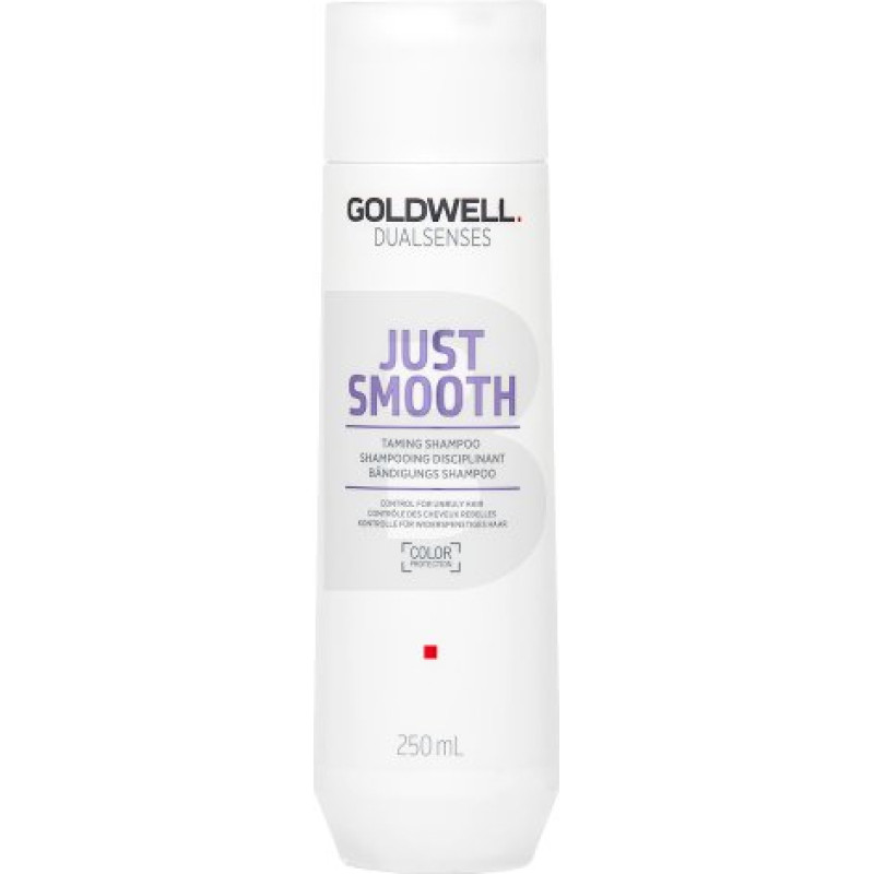 Goldwell Dualsenses Just Smooth izlīdzinošs šampūns izlīdzinošs šampūns nepaklausīgiem matiem 250 ml