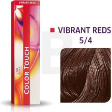 Wella Professionals Color Touch Vibrant Reds profesionālā demi-permanentā matu krāsa ar daudzdimensiju efektu 5|4 60 ml