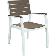 Keter Dārza krēsls Harmony Armchair balts|bēšīgi brūns