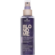 Schwarzkopf Professional BlondMe Cool Blondes Neitralizējošs izsmidzināms kondicionieris platīna blondiem un sirmiem matiem 150 ml