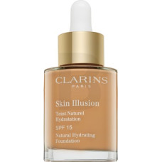 Clarins Skin Illusion Dabīgs mitrinošs tonālais krēms 112 Amber 30 ml