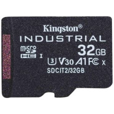 Kingston Industrial - flash memory card - 32 GB - microSDHC UHS-I