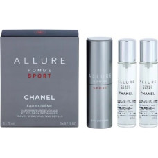 Chanel Allure Homme Sport Eau Extreme eau de toilette for men 3x20 ml refillable