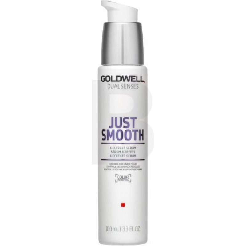 Goldwell Dualsenses Just Smooth 6 Effects serums serums nepaklausīgiem matiem 100 ml