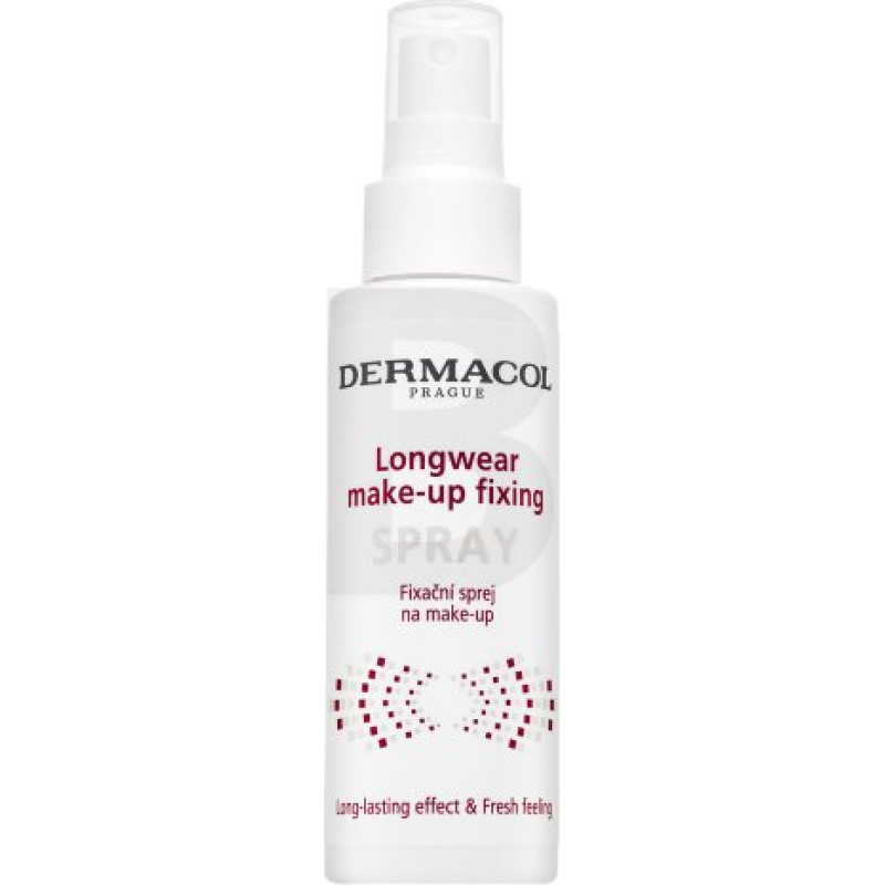 Dermacol Ilgnoturīgs grima fiksācijas aerosols grima fiksācijas aerosols vienotai un mirdzošai sejas ādai 100 ml